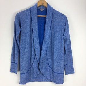 Tablots Open Front Cardigan Thin Sweatshirt